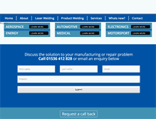 Tablet Screenshot of carrswelding.co.uk
